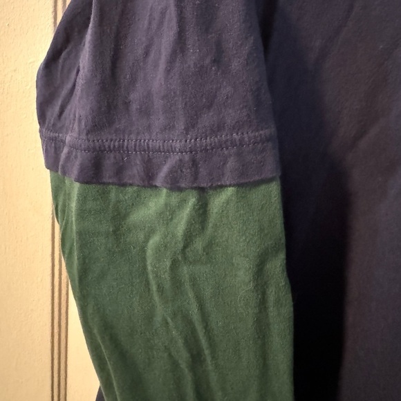 VTG 2004 Tommy Hilfiger Crest Men's Large Cotton Layered Look Long Sleeve Shirt - Picture 4 of 9